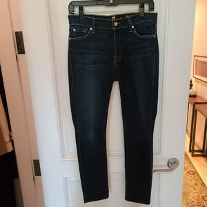 7 FOR ALL MANKIND Mid-Rise Ankle Skinny Jeans